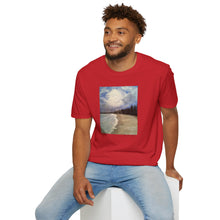 Load image into Gallery viewer, T-Shirt made from very soft materials, no side seams. Feels like bliss to wear! Many designs by Kerry Sandhu Art
