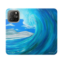 Load image into Gallery viewer, Ride the Wave - PHONE CASE WALLET - by Kerry Sandhu Art
