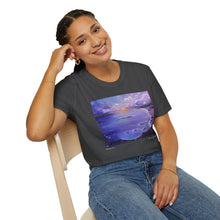 Load image into Gallery viewer, T-Shirt made from very soft materials, no side seams. Feels like bliss to wear! Many designs by Kerry Sandhu Art
