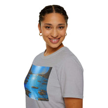 Load image into Gallery viewer, T-Shirt made from very soft materials, no side seams. Feels like bliss to wear! Many designs by Kerry Sandhu Art
