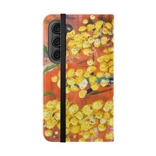 Load image into Gallery viewer, Rustic Wattle - PHONE CASE WALLET for Samsung &amp; iPhones - by Kerry Sandhu Art
