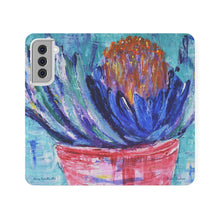 Load image into Gallery viewer, Rustic Banksia - PHONE CASE WALLET for Samsung &amp; iPhones - by Kerry Sandhu Art
