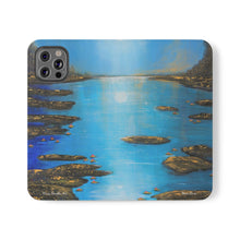 Load image into Gallery viewer, Moon River - PHONE CASE WALLET for Samsung &amp; iPhones - by Kerry Sandhu Art
