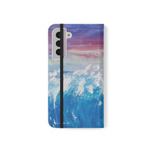 Load image into Gallery viewer, I Sat By the Ocean - PHONE CASE WALLET - by Kerry Sandhu Art
