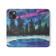 Load image into Gallery viewer, Aurora - PHONE CASE WALLET for Samsung &amp; iPhones - by Kerry Sandhu Art
