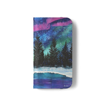 Load image into Gallery viewer, Aurora - PHONE CASE WALLET for Samsung &amp; iPhones - by Kerry Sandhu Art
