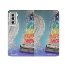 Load image into Gallery viewer, Angels Brought Me Here - PHONE CASE WALLET - by Kerry Sandhu Art
