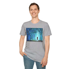Load image into Gallery viewer, T-Shirt made from very soft materials, no side seams. Feels like bliss to wear! Many designs by Kerry Sandhu Art
