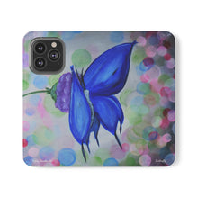 Load image into Gallery viewer, Butterfly - PHONE CASE WALLET for Samsung &amp; iPhones - by Kerry Sandhu Art

