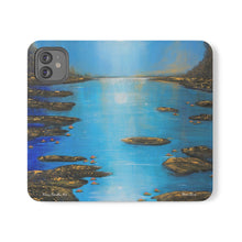 Load image into Gallery viewer, Moon River - PHONE CASE WALLET for Samsung &amp; iPhones - by Kerry Sandhu Art
