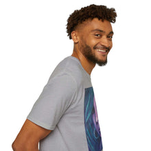 Load image into Gallery viewer, T-Shirt made from very soft materials, no side seams. Feels like bliss to wear! Many designs by Kerry Sandhu Art
