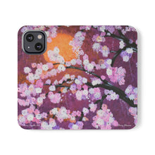 Load image into Gallery viewer, Cherry Blossom - PHONE CASE WALLET - by Kerry Sandhu Art
