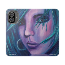 Load image into Gallery viewer, Psychosonic Cindy - PHONE CASE WALLET - by Kerry Sandhu Art
