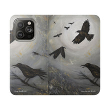Load image into Gallery viewer, Come Join the Murder - PHONE CASE WALLET - by Kerry Sandhu Art
