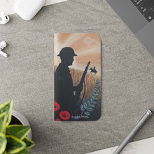 Load image into Gallery viewer, Spirit of the A N Z A Cs - PHONE CASE WALLET - by Kerry Sandhu Art
