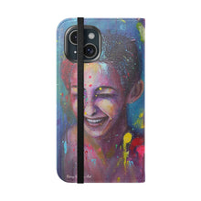 Load image into Gallery viewer, Raining Glitter - PHONE CASE WALLET for Samsung &amp; iPhones - by Kerry Sandhu Art
