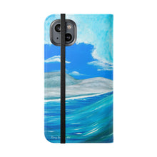 Load image into Gallery viewer, Ride the Wave - PHONE CASE WALLET - by Kerry Sandhu Art
