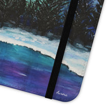 Load image into Gallery viewer, Aurora - PHONE CASE WALLET for Samsung &amp; iPhones - by Kerry Sandhu Art
