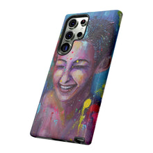 Load image into Gallery viewer, Raining Glitter - TOUGH PHONE CASES for Samsung &amp; iPhones - by Kerry Sandhu Art
