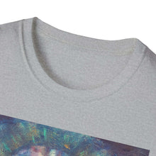 Load image into Gallery viewer, T-Shirt made from very soft materials, no side seams. Feels like bliss to wear! Many designs by Kerry Sandhu Art
