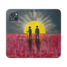 Load image into Gallery viewer, Freedom Called - PHONE CASE WALLET - by Kerry Sandhu Art
