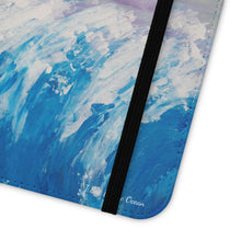 Load image into Gallery viewer, I Sat By the Ocean - PHONE CASE WALLET - by Kerry Sandhu Art
