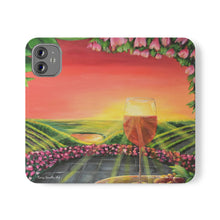 Load image into Gallery viewer, Wine Time in the Ferguson - PHONE CASE WALLET - by Kerry Sandhu Art
