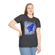 Load image into Gallery viewer, T-Shirt made from very soft materials, no side seams. Feels like bliss to wear! Many designs by Kerry Sandhu Art

