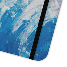 Load image into Gallery viewer, I Sat By the Ocean - PHONE CASE WALLET - by Kerry Sandhu Art
