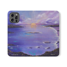 Load image into Gallery viewer, Setting Sun - PHONE CASE WALLET for Samsung &amp; iPhones - by Kerry Sandhu Art
