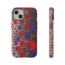 Load image into Gallery viewer, Benedictus (Poppies Only) - TOUGH PHONE CASES for Samsung &amp; iPhones - by Kerry Sandhu Art
