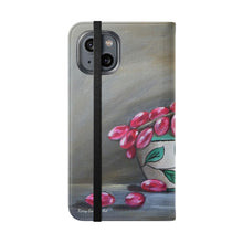 Load image into Gallery viewer, Bowl of Grapes - PHONE CASE WALLET for Samsung &amp; iPhones - by Kerry Sandhu Art
