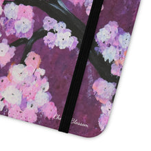 Load image into Gallery viewer, Cherry Blossom - PHONE CASE WALLET - by Kerry Sandhu Art

