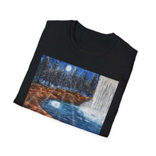 Load image into Gallery viewer, T-Shirt made from very soft materials, no side seams. Feels like bliss to wear! Many designs by Kerry Sandhu Art
