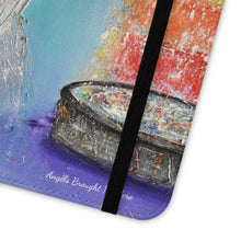 Load image into Gallery viewer, Angels Brought Me Here - PHONE CASE WALLET - by Kerry Sandhu Art
