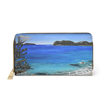 Load image into Gallery viewer, Frenchman&#39;s Bay - ZIPPER WALLET - Designed from original artwork

