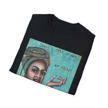 Load image into Gallery viewer, T-Shirt made from very soft materials, no side seams. Feels like bliss to wear! Many designs by Kerry Sandhu Art

