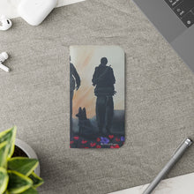 Load image into Gallery viewer, The Dust of Uruzgan (with Poppies) - PHONE CASE WALLET - by Kerry Sandhu Art
