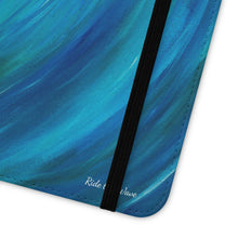 Load image into Gallery viewer, Ride the Wave - PHONE CASE WALLET - by Kerry Sandhu Art
