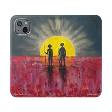 Load image into Gallery viewer, Freedom Called - PHONE CASE WALLET - by Kerry Sandhu Art
