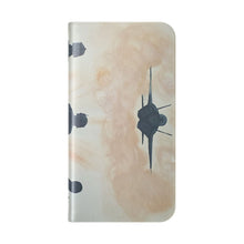 Load image into Gallery viewer, The Dust of Uruzgan (with Jet) - PHONE CASE WALLET - by Kerry Sandhu Art
