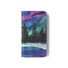 Load image into Gallery viewer, Aurora - PHONE CASE WALLET for Samsung &amp; iPhones - by Kerry Sandhu Art
