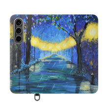 Load image into Gallery viewer, Colours of the Rain - PHONE CASE WALLET - by Kerry Sandhu Art
