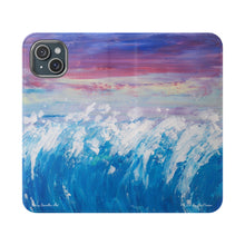Load image into Gallery viewer, I Sat By the Ocean - PHONE CASE WALLET - by Kerry Sandhu Art
