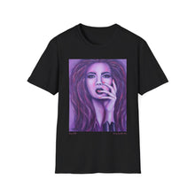 Load image into Gallery viewer, T-Shirt made from very soft materials, no side seams. Feels like bliss to wear! Many designs by Kerry Sandhu Art
