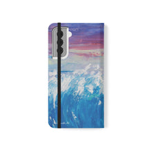 Load image into Gallery viewer, I Sat By the Ocean - PHONE CASE WALLET - by Kerry Sandhu Art
