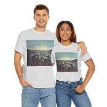 Load image into Gallery viewer, The Band Played Waltzing Matilda - Unisex HEAVY COTTON TEE - by Kerry Sandhu Art
