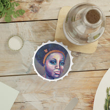 Load image into Gallery viewer, I Am Woman - MAGNETIC BOTTLE OPENER - Designed from original artwork
