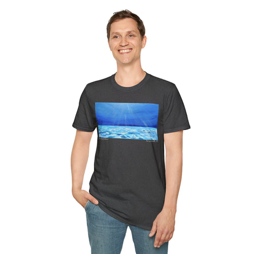 T-Shirt made from very soft materials, no side seams. Feels like bliss to wear! Many designs by Kerry Sandhu Art
