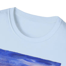 Load image into Gallery viewer, T-Shirt made from very soft materials, no side seams. Feels like bliss to wear! Many designs by Kerry Sandhu Art
